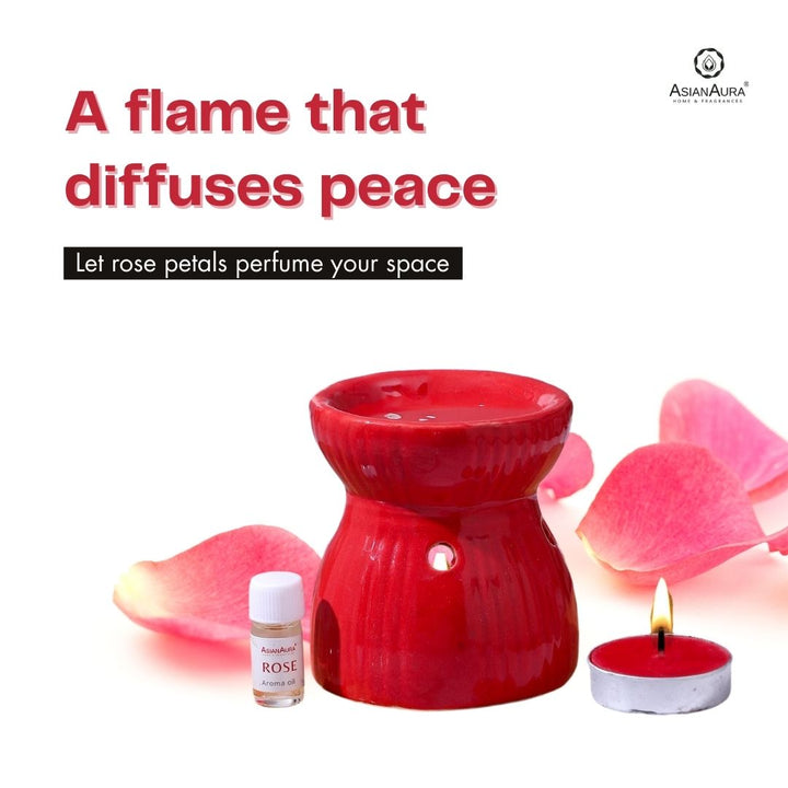 Aroma Diffuser Giftset | Rose Fragrance