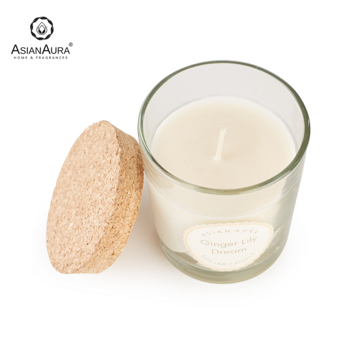 Ginger Lily Dream Glass Jar Candle