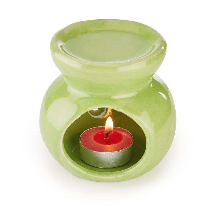Green Leaf Cut Candle Diffuser