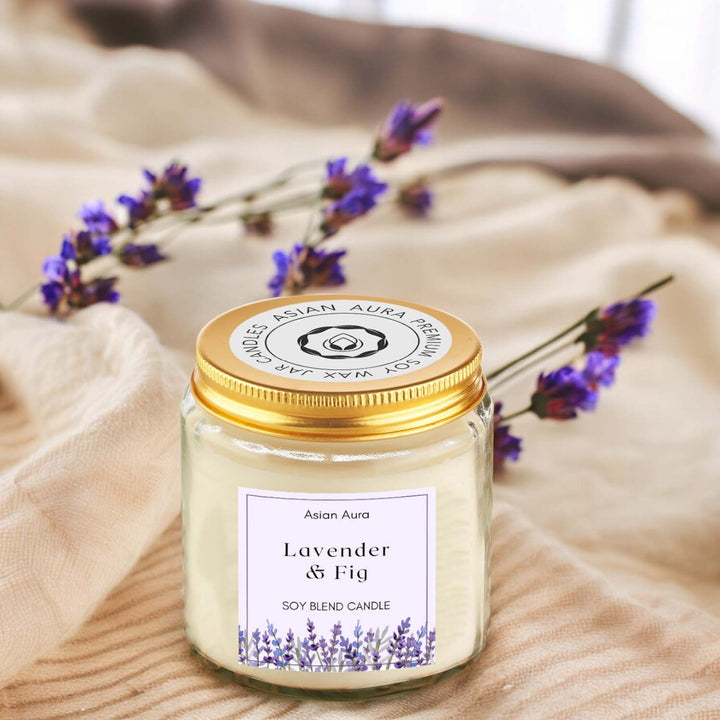 Lavender & Fig Screw Jar Candle