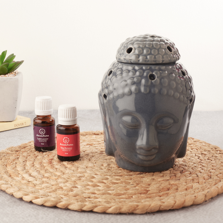 Grey Buddha Candle Diffuser