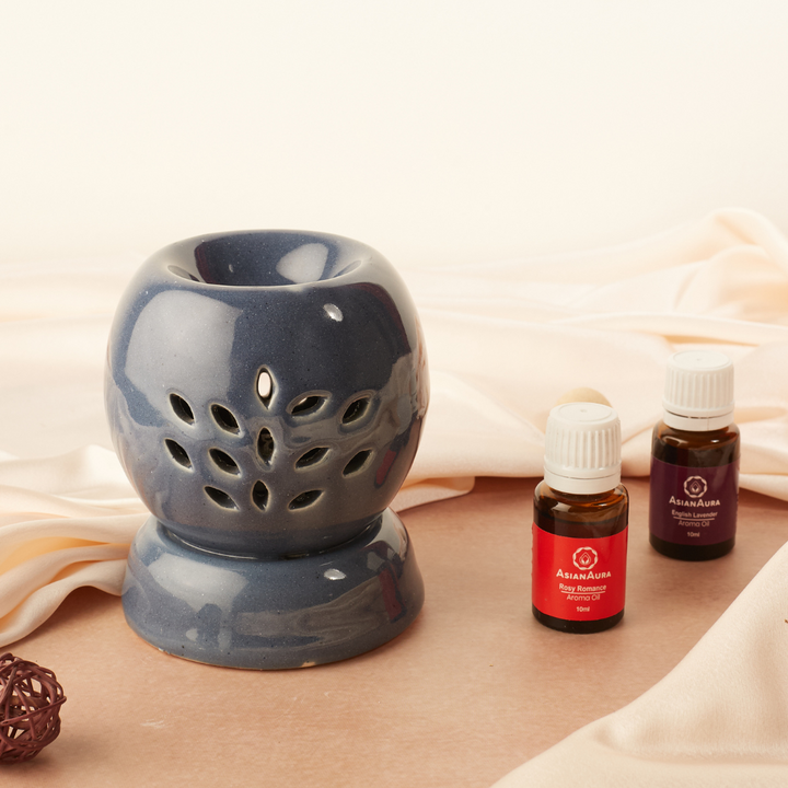 Grey Round Shaped Electric Diffuser