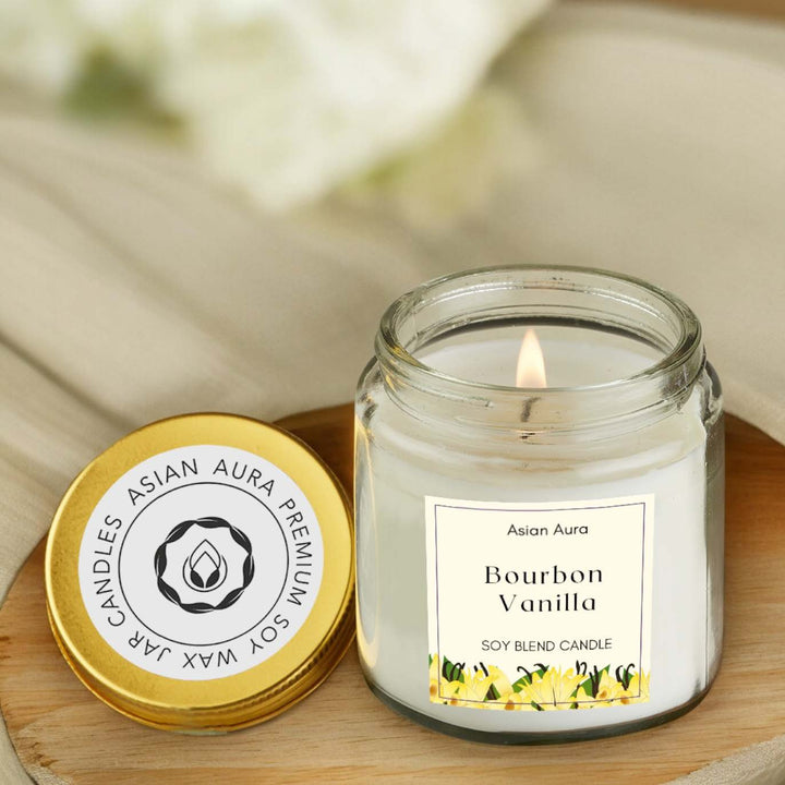 Bourbon Vanilla Screw Jar candle