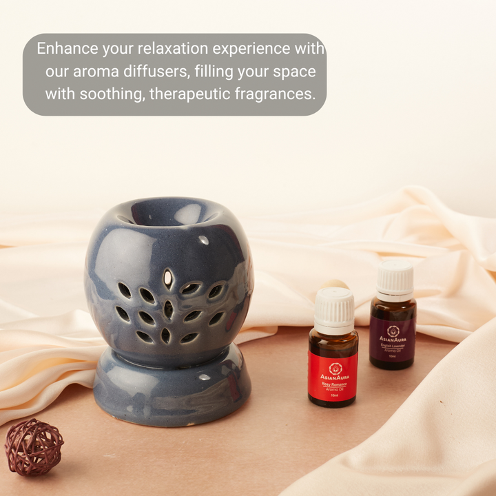 Grey Round Shaped Electric Diffuser