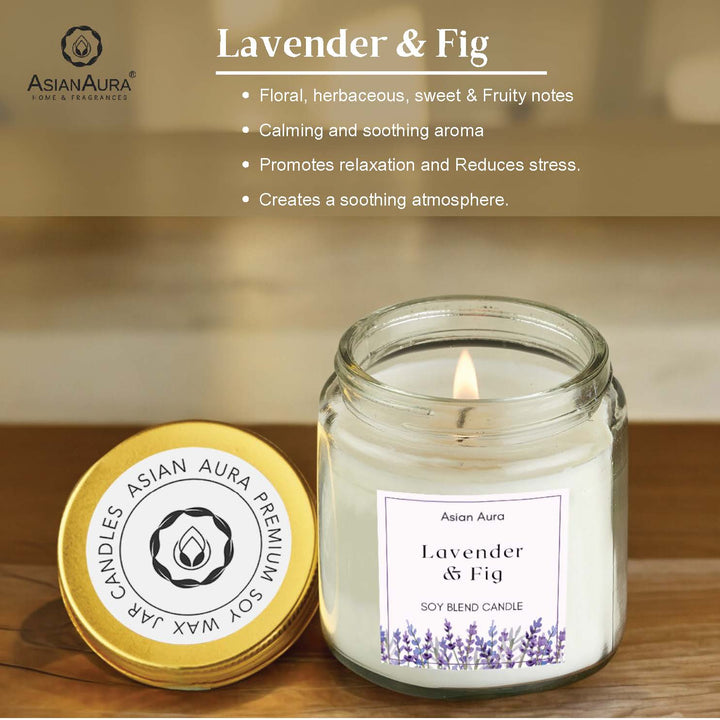 Lavender & Fig Screw Jar Candle