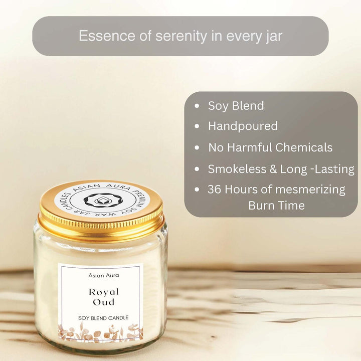 Royal Oud Screw Jar Candle