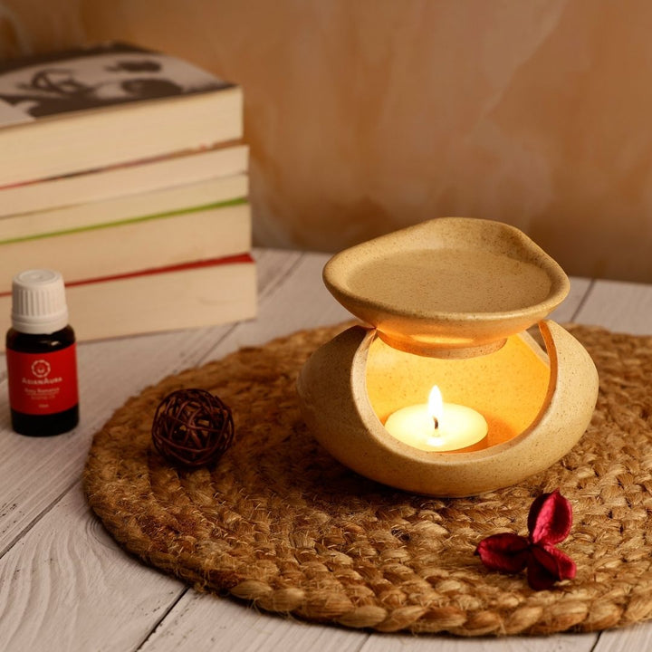 Shell Candle Diffuser - Brown