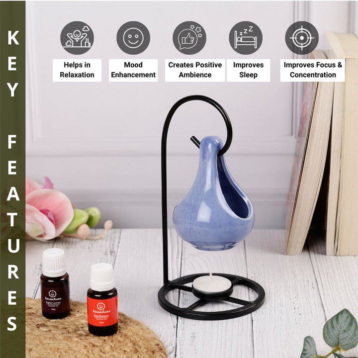 Hanging Aroma Candle Diffuser- Purple