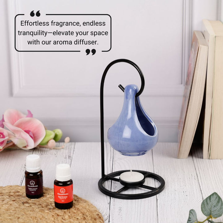 Hanging Aroma Candle Diffuser- Purple