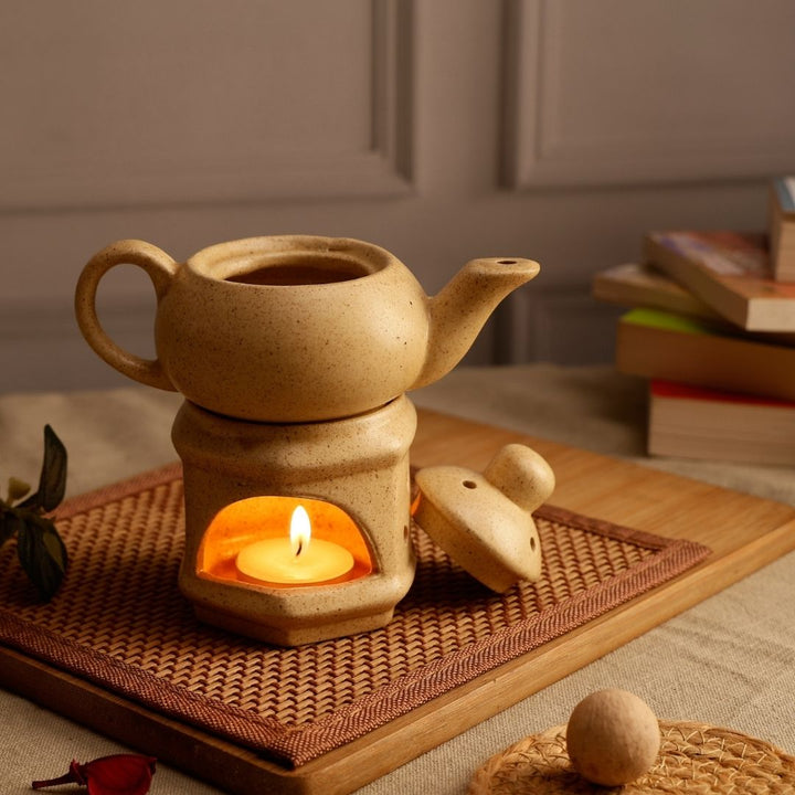 Brown Kettle Candle Diffuser