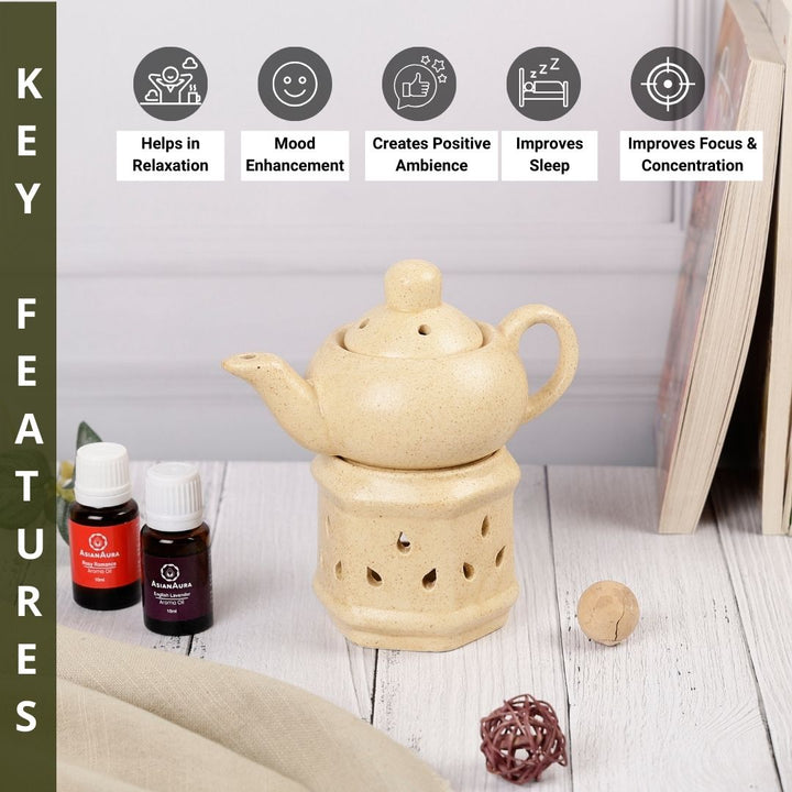 Brown Kettle Candle Diffuser