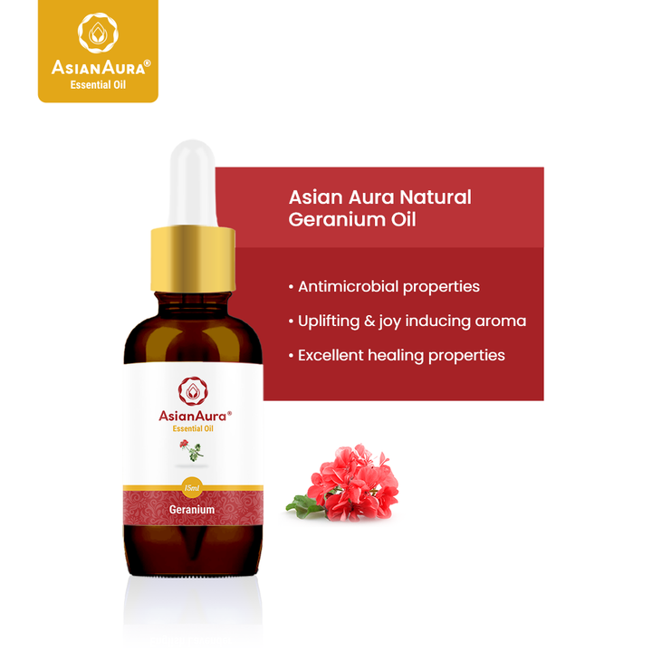 Geranium Essential Oil (15 ml)