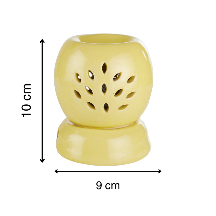 Yellow Round Shaped Electric Diffuser