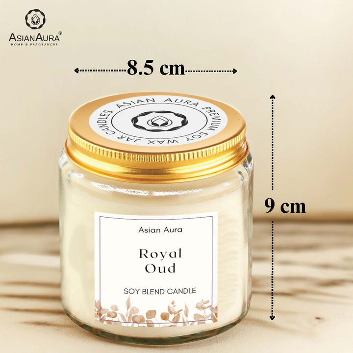 Royal Oud Screw Jar Candle