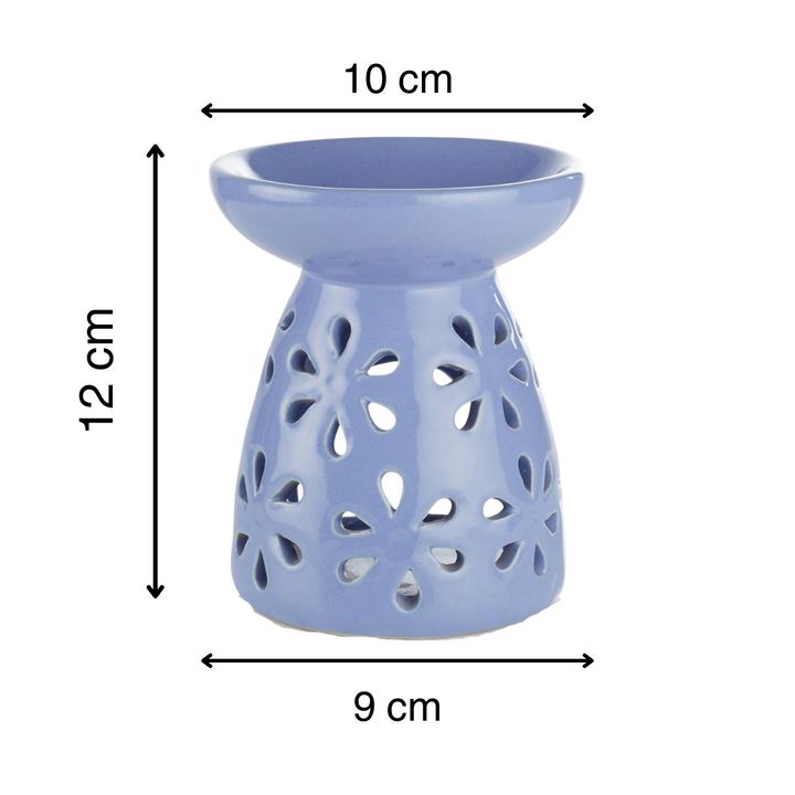 Blue Aroma Diffuser with Tealight Candle