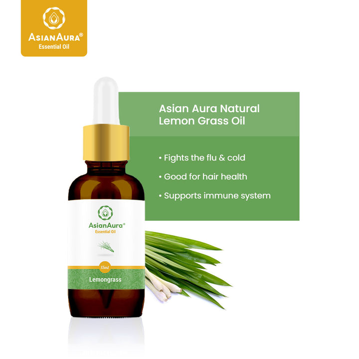 Lemongrass Essential Oil (15 ml)