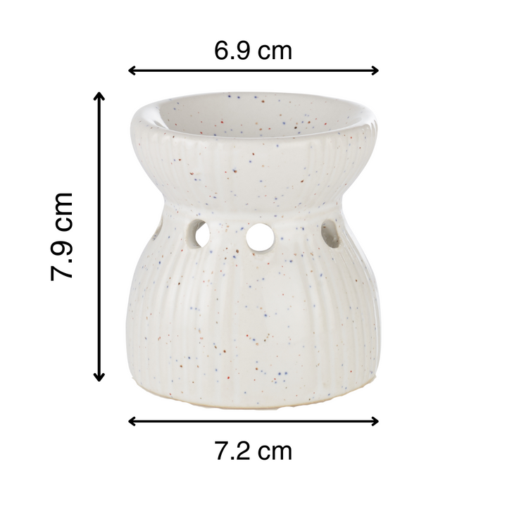 White Ceramic Candle Diffuser for Aromatherapy
