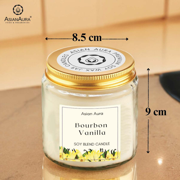 Bourbon Vanilla Screw Jar candle
