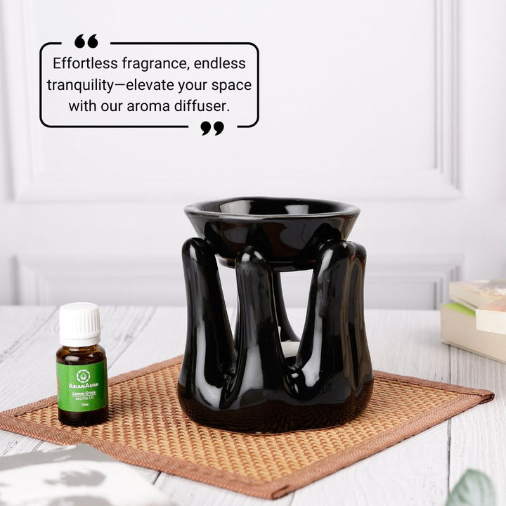Hand Candle Diffuser - Black