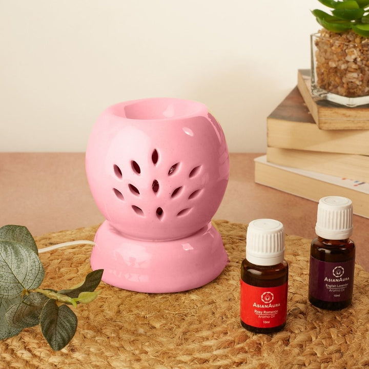 Light Pink Round Shaped Electric Diffuser