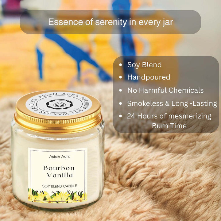 Bourbon Vanilla Screw Jar candle