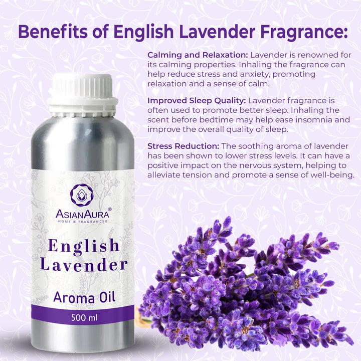 English Lavender Aroma Oil - 500ml