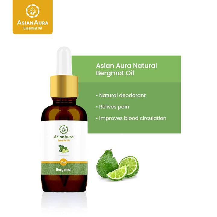 Bergamot Essential Oil (15 ml)