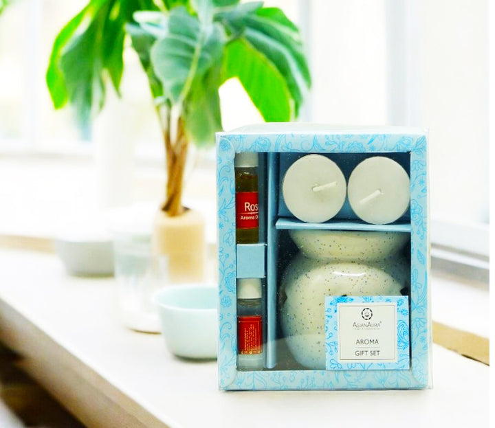 Aroma Diffuser Giftset | Rose fragrance