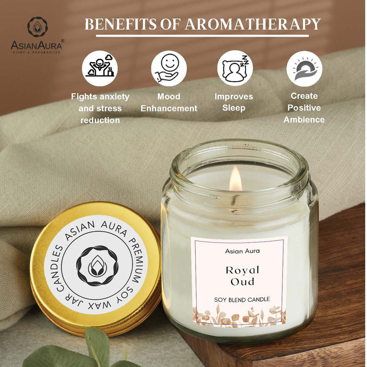 Royal Oud Screw Jar Candle