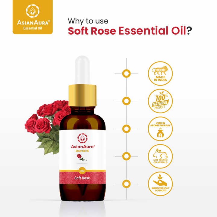 Soft Rose Essential Oil (15 ml)