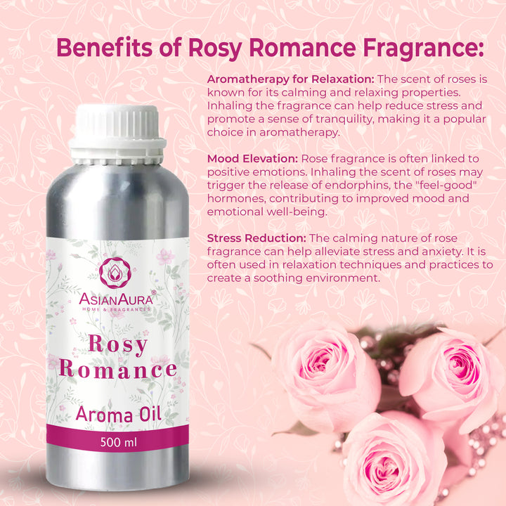 Rosy Romance Aroma Oil - 500ml