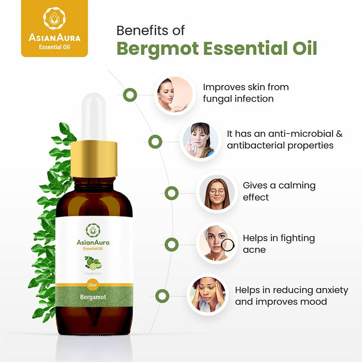 Bergamot Essential Oil (15 ml)