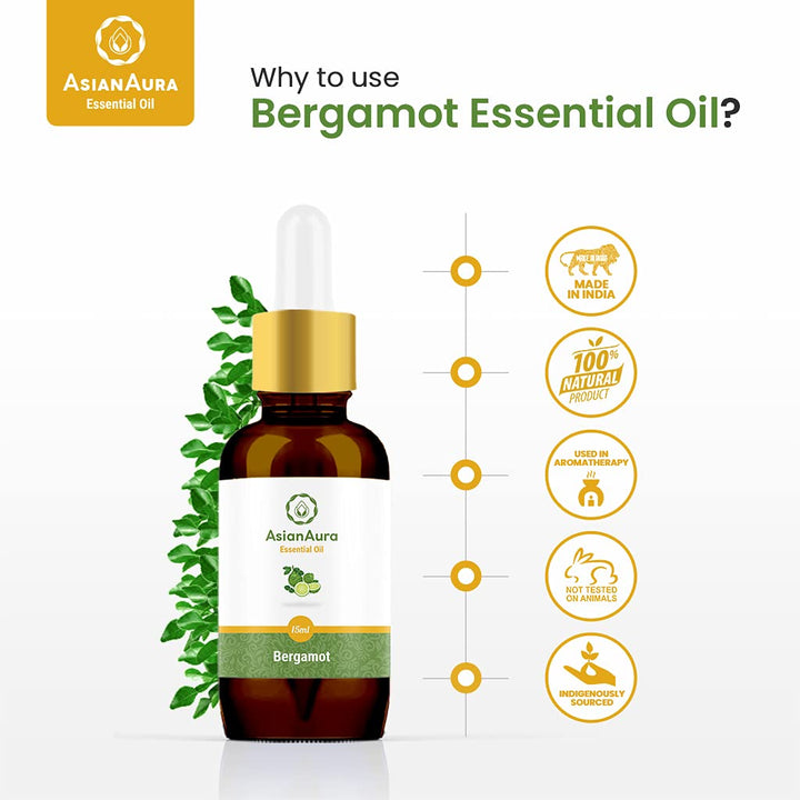 Bergamot Essential Oil (15 ml)