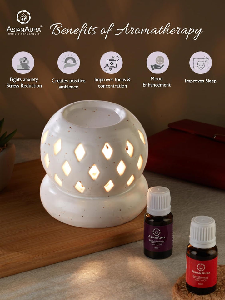 Diamond Carving Ceramic Electric Diffuser