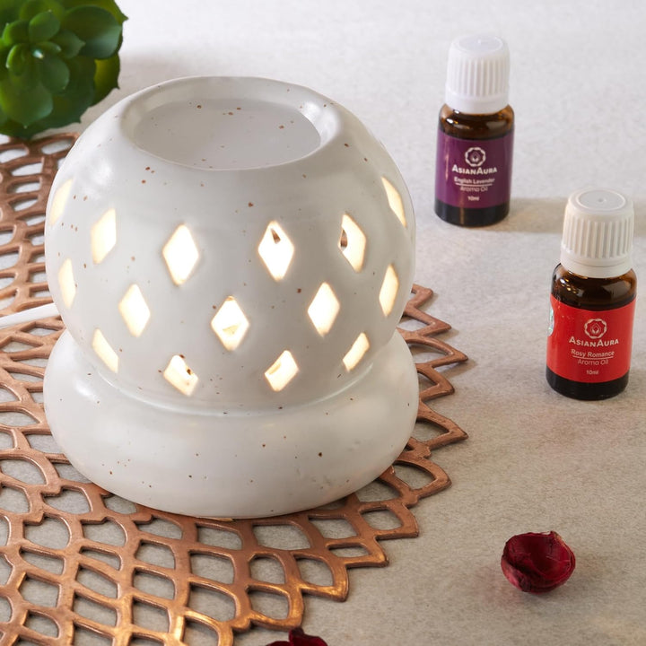 Diamond Carving Ceramic Electric Diffuser