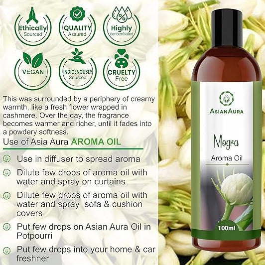 Mogra Aroma Oil 100ml
