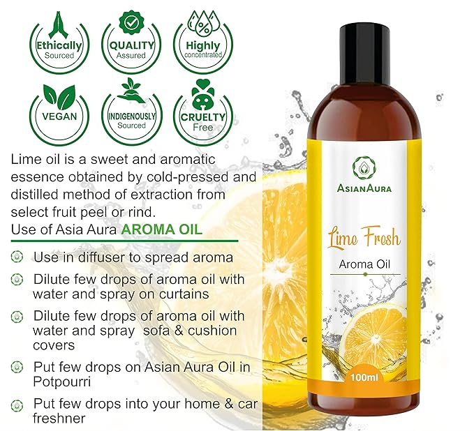 Lime Fresh Aroma Oil 100ml