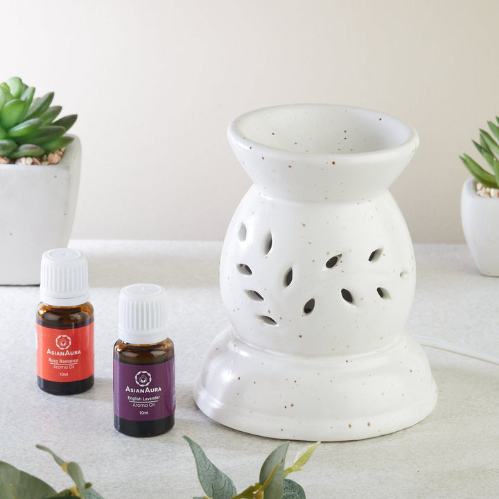 Leaf Cut Design Electric Diffuser For Aromatherapy