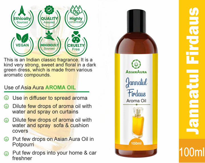 Jannatul Firdaus Aroma Oil 100ml