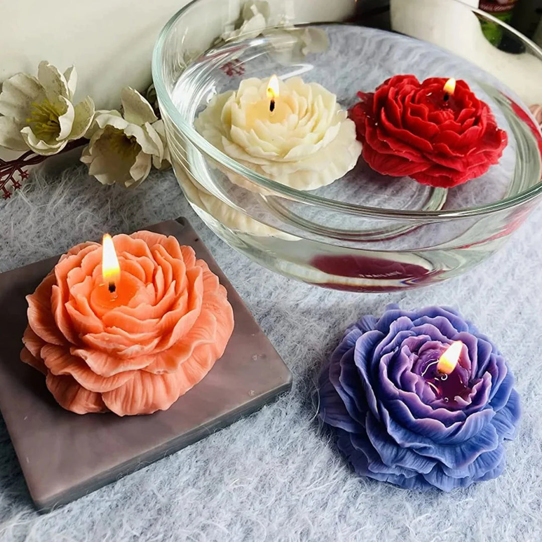 Rose Floater Candle (Pack of 2)