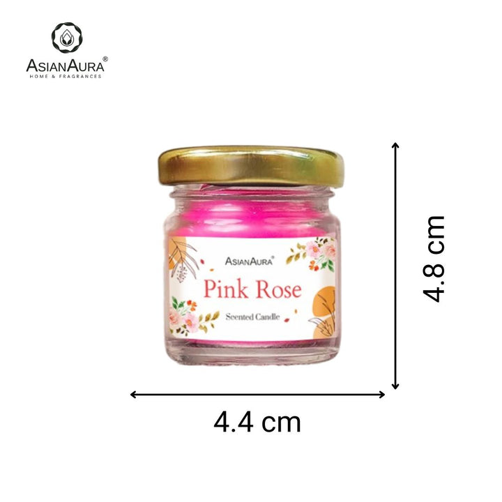 Mini Glass Jar Candle - 41 ml (Pack of 12)