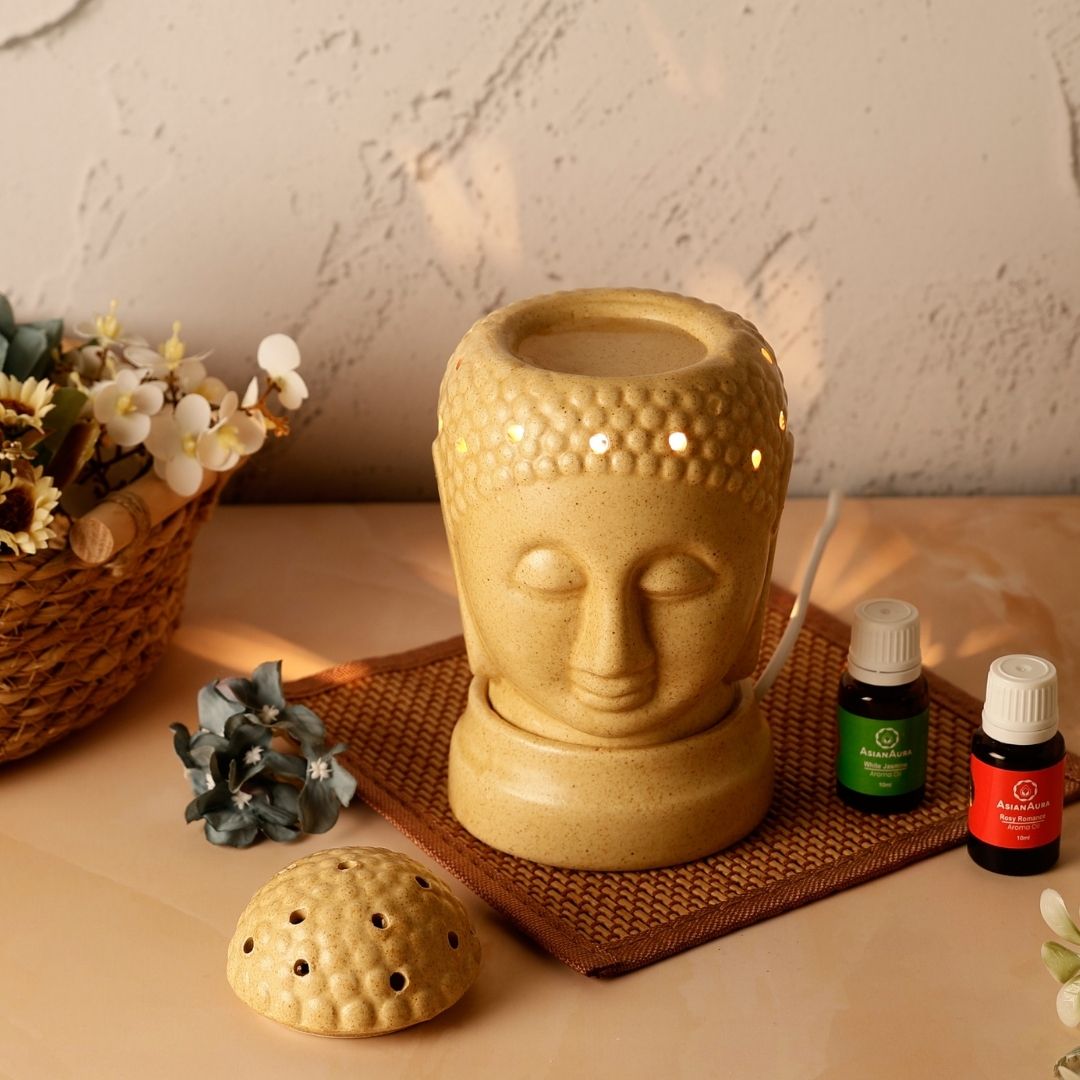 Basaba Diffuser Buddha Electric Diffuser - Brown – Asian Aura