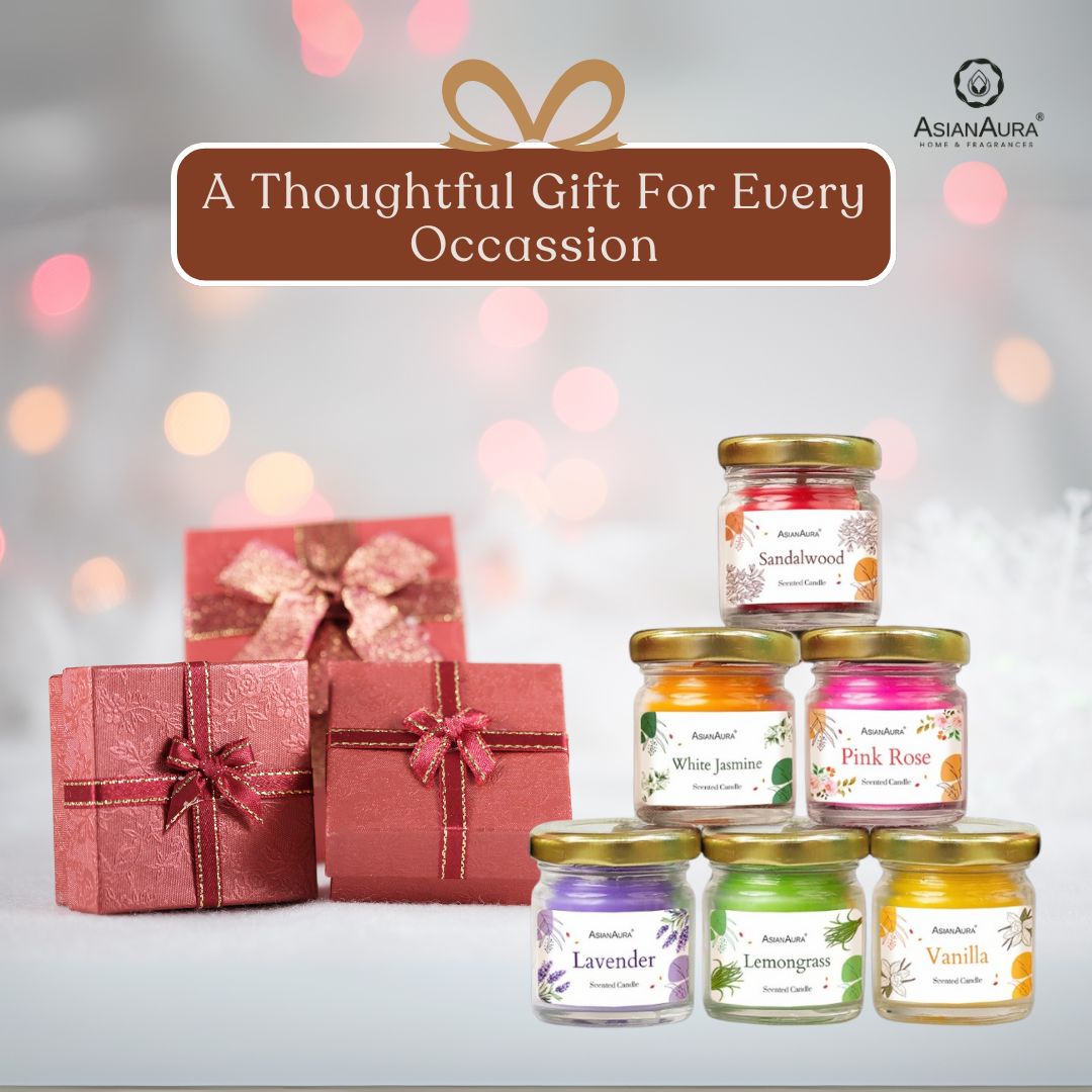 Mini Glass Jar Candle - 41 ml (Pack of 12)