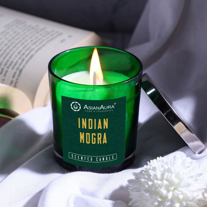 Scented Jar Candle - Indian Mogra