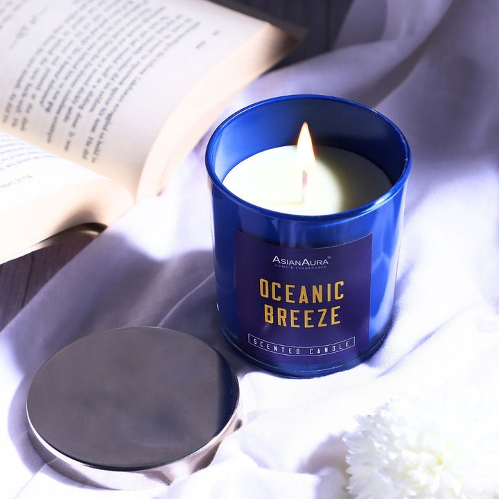 Scented Jar Candle - Ocean Breeze