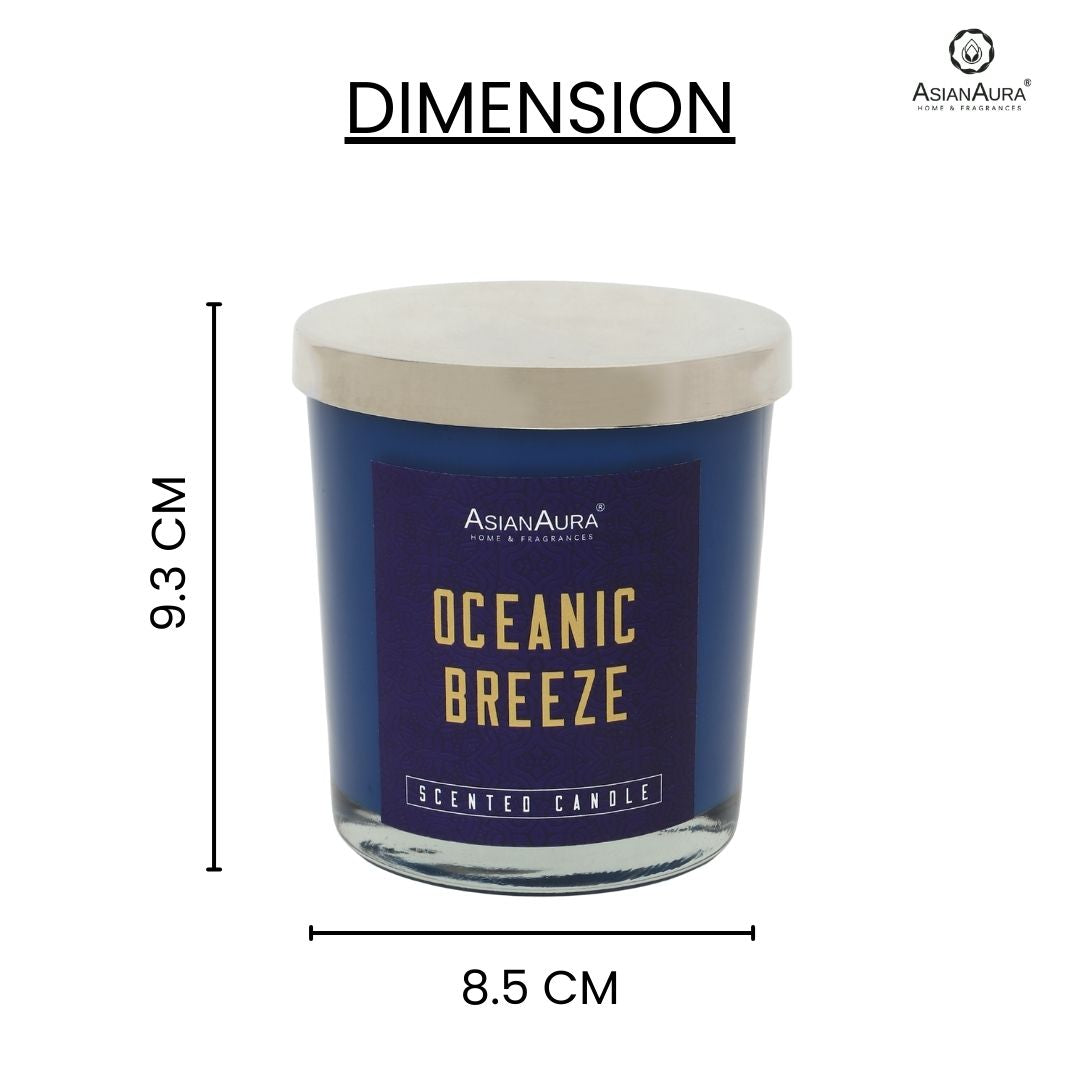 Scented Jar Candle - Ocean Breeze