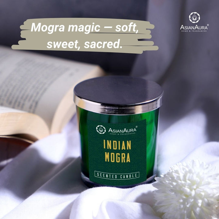 Scented Jar Candle - Indian Mogra