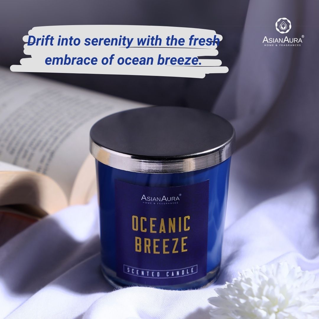 Scented Jar Candle - Ocean Breeze