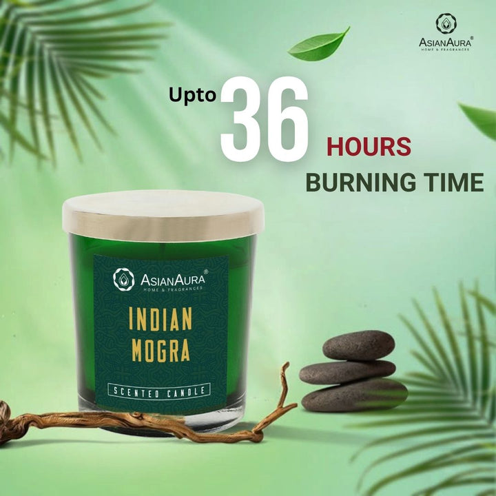 Scented Jar Candle - Indian Mogra