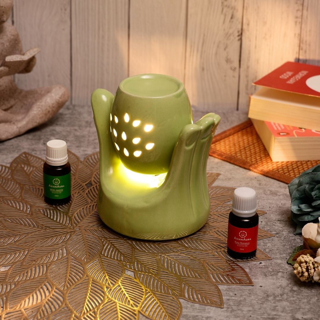 Hand Light Diffuser Hand Electric Diffuser - Light Green – Asian Aura